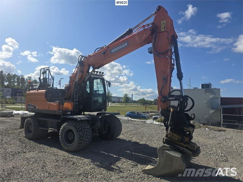 Doosan DX160W-5  휠 굴삭기