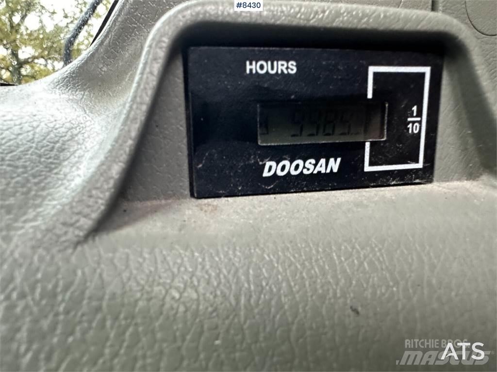 Doosan DX170W  휠 굴삭기