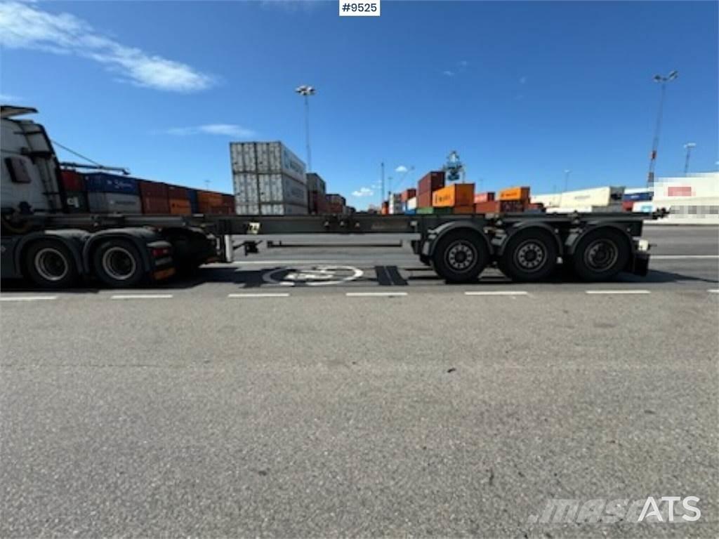 Fruehauf annet 컨테이너 세미 트레일러