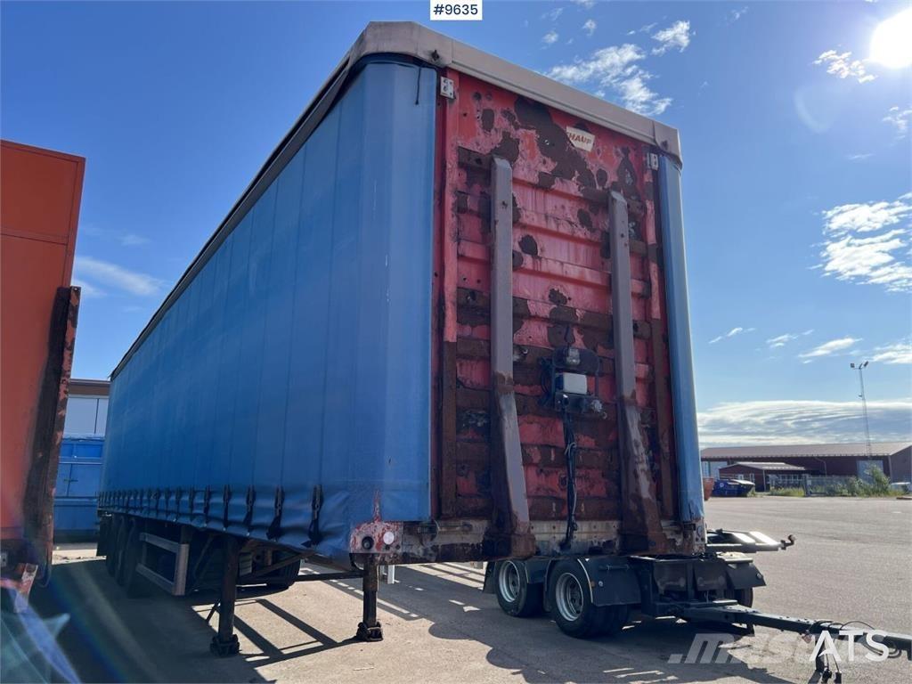 Fruehauf SS136/P3S 커튼사이더 세미 트레일러