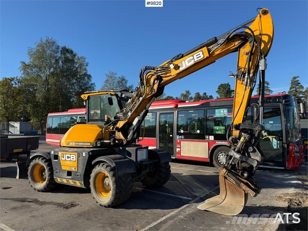 JCB Hydradig 110W  휠 굴삭기