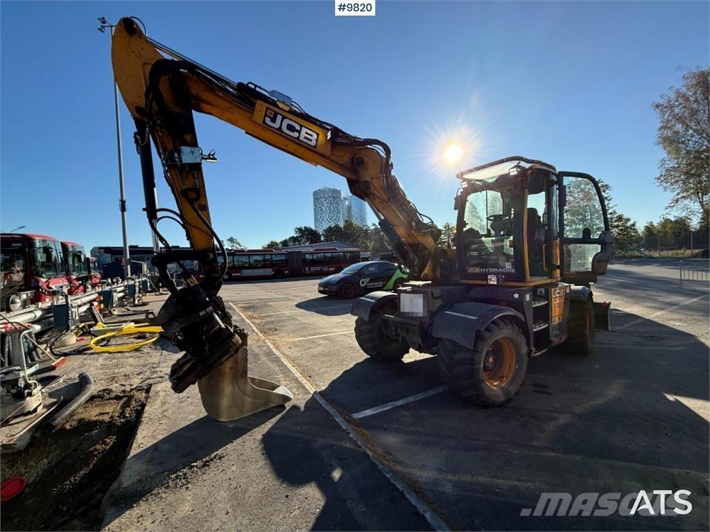 JCB Hydradig 110W  휠 굴삭기