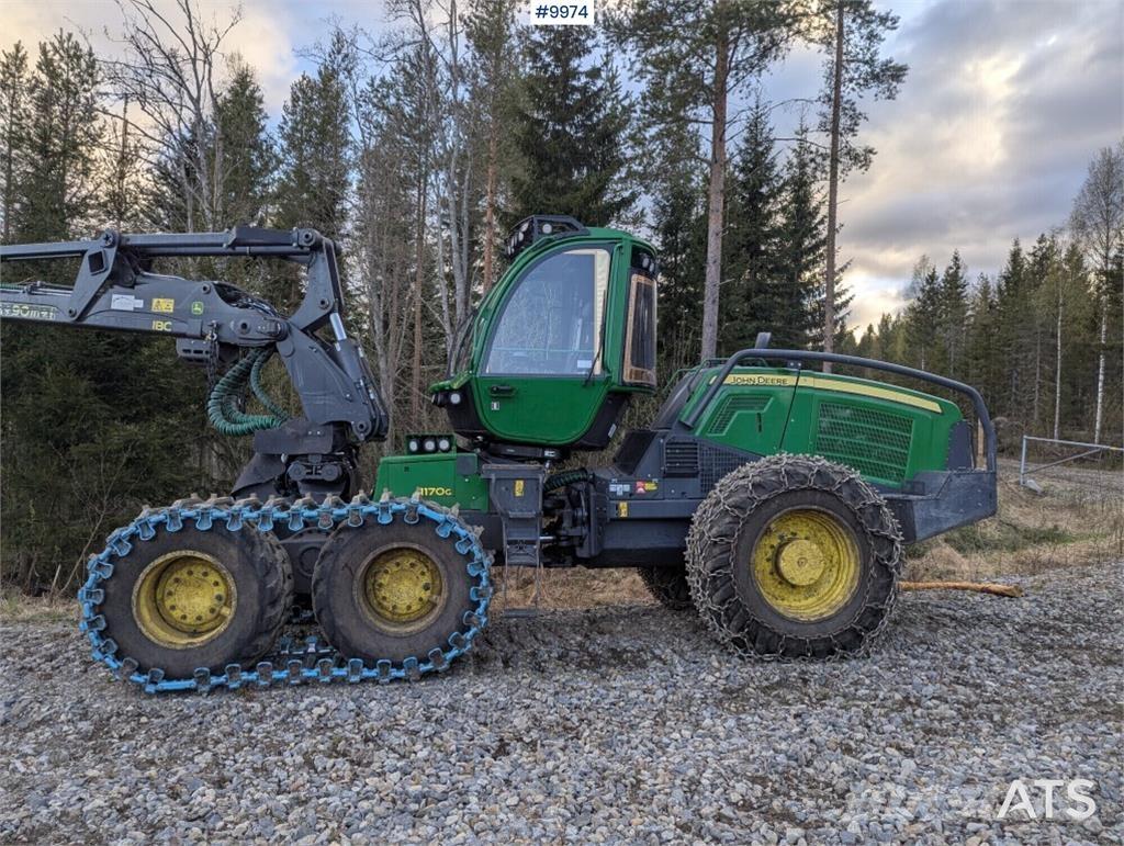 John Deere 1170G 원목 하베스터