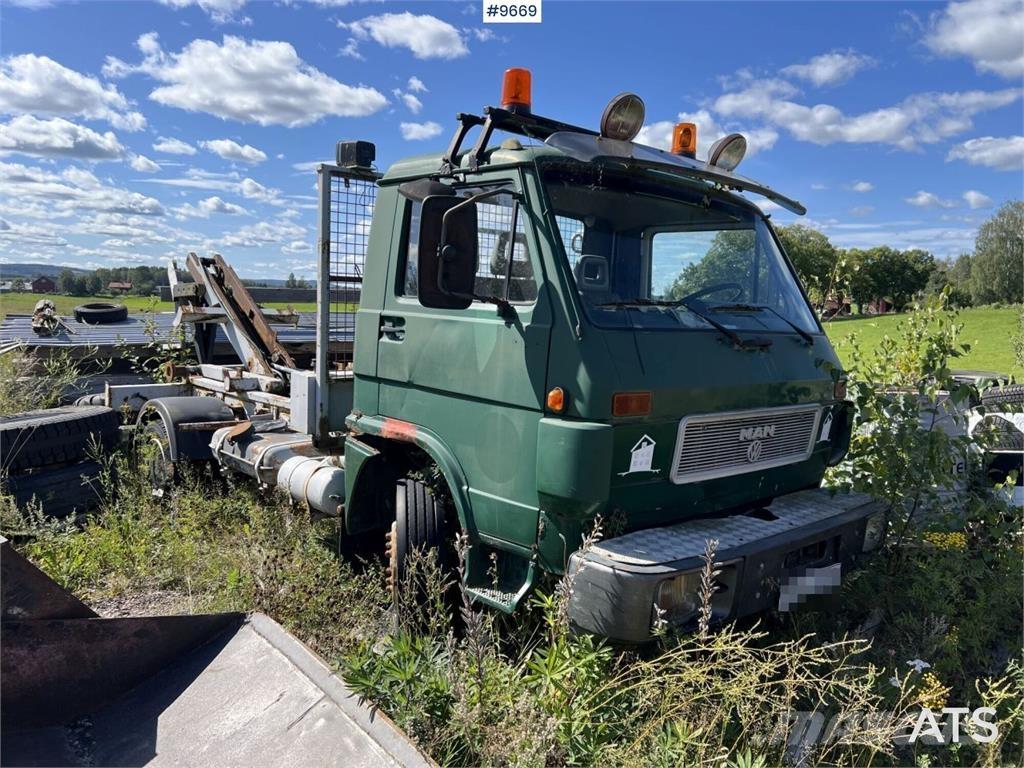 MAN VW 8,150 F 훅 리프트 트럭