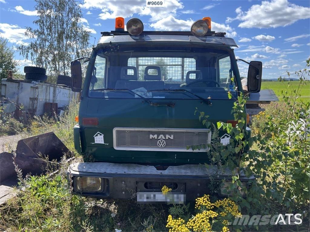 MAN VW 8,150 F 훅 리프트 트럭