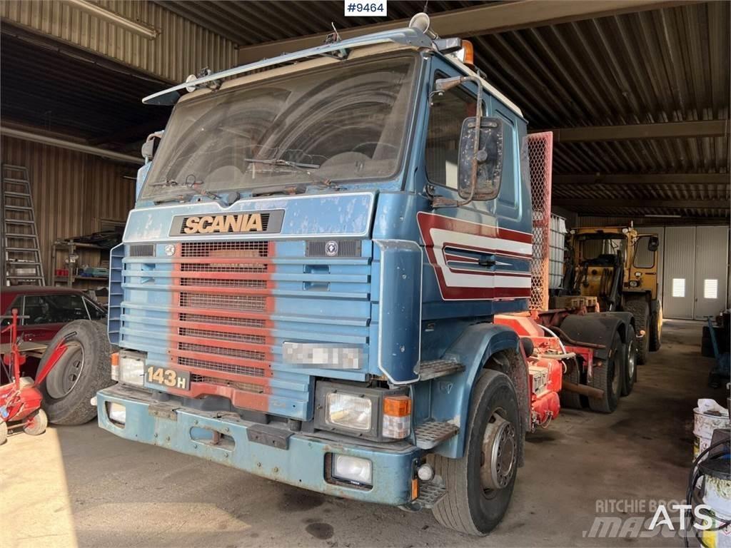 Scania R143 훅 리프트 트럭