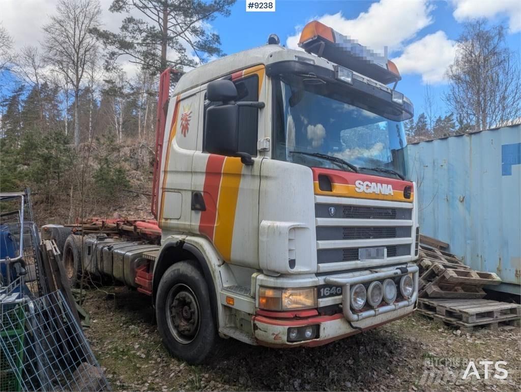 Scania R164GB6X2NZ580 훅 리프트 트럭