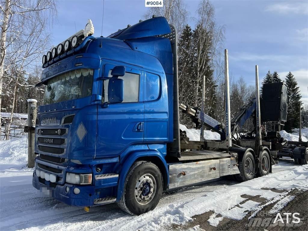 Scania R580 6X4 목재 트럭