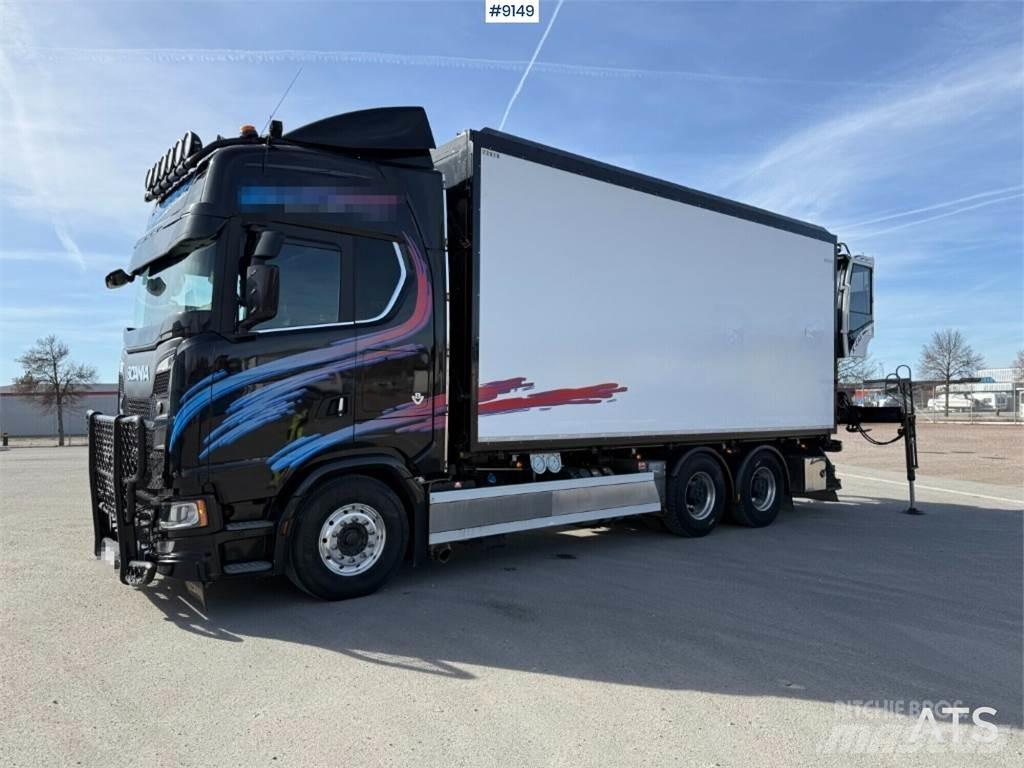 Scania S650B 탑차 트럭