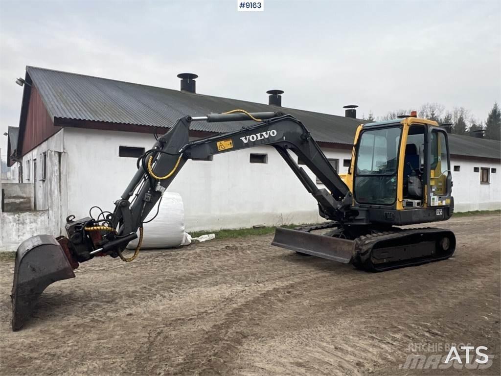 Volvo EC55 소형 굴삭기 7톤 미만
