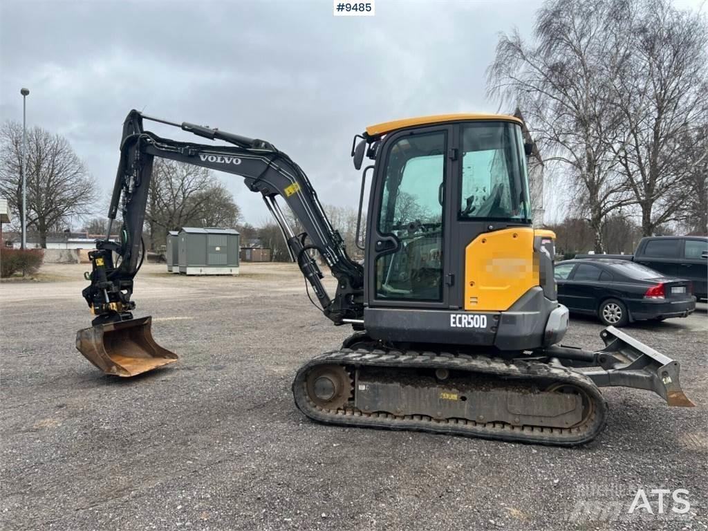 Volvo ECR50D 소형 굴삭기 7톤 미만