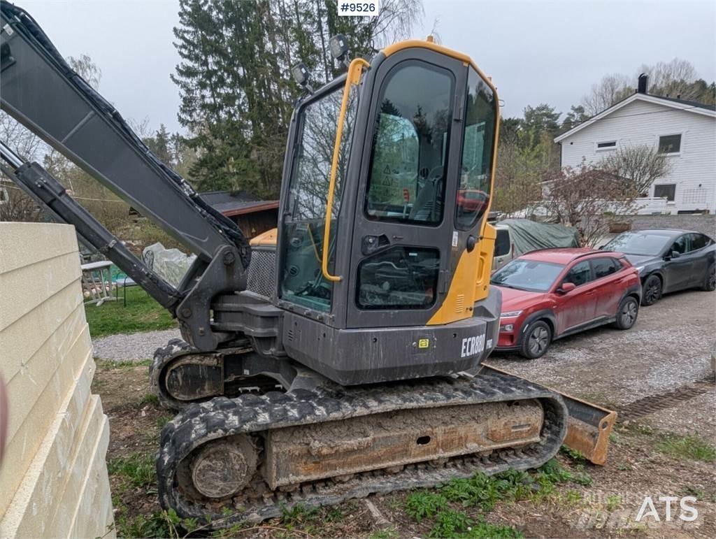 Volvo ECR88D PRO 중형굴삭기 7톤-28톤