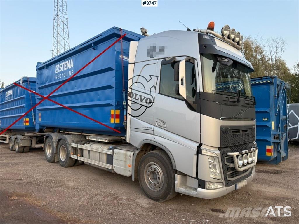 Volvo FH 540 6x2 훅 리프트 트럭