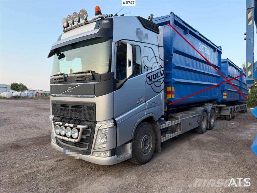Volvo FH 540 6x2 훅 리프트 트럭