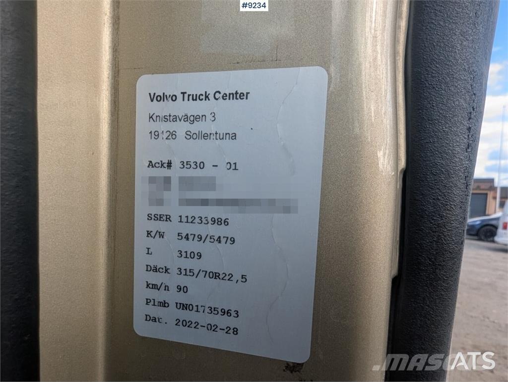 Volvo FM 크레인 트럭
