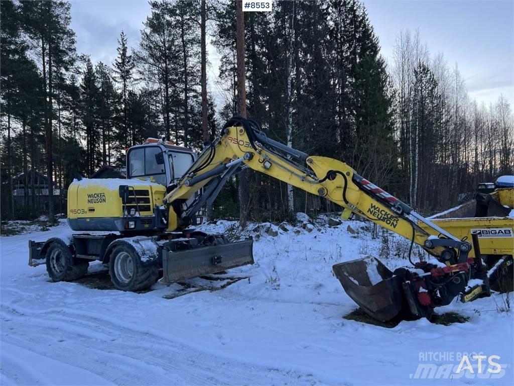 Wacker Neuson 9503-02  휠 굴삭기