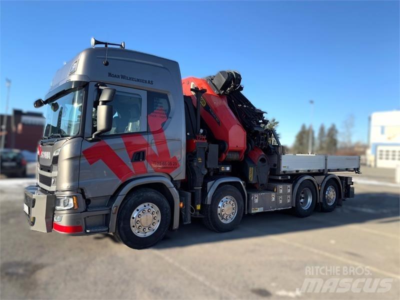 Scania R500 크레인 트럭