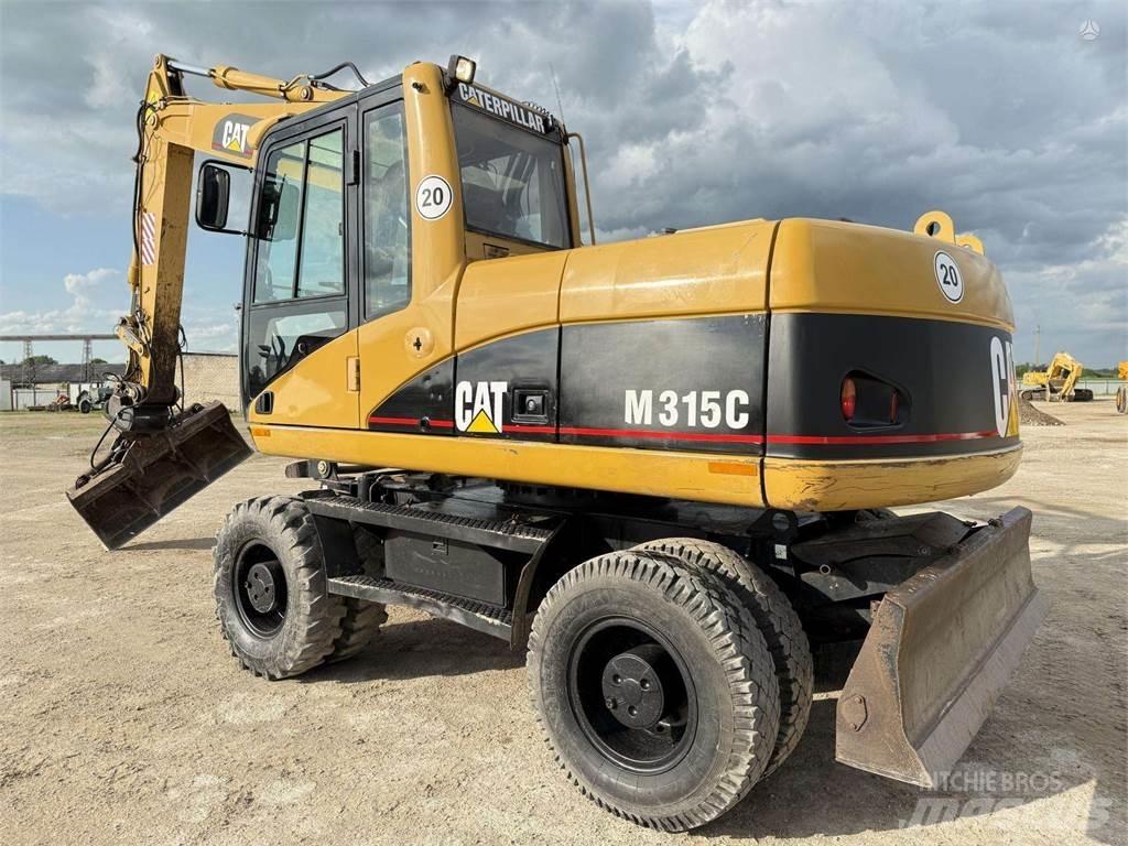 CAT M315C  휠 굴삭기