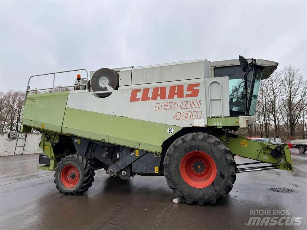 CLAAS LEXION 480 콤바인 수확기
