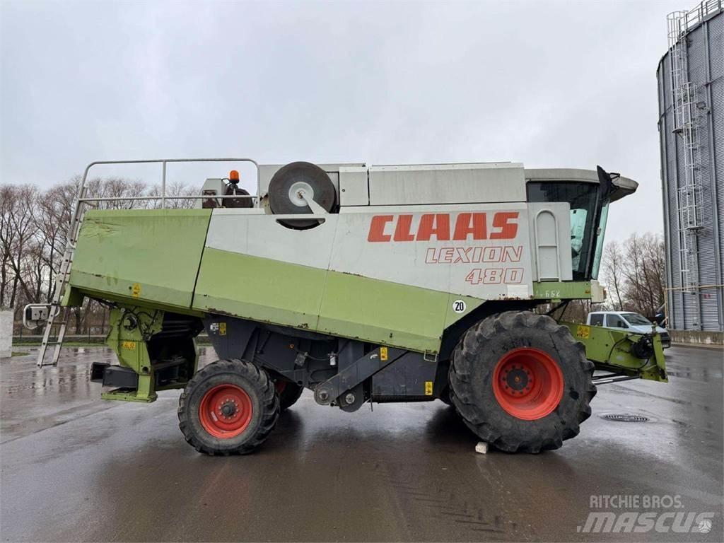 CLAAS LEXION 480 콤바인 수확기