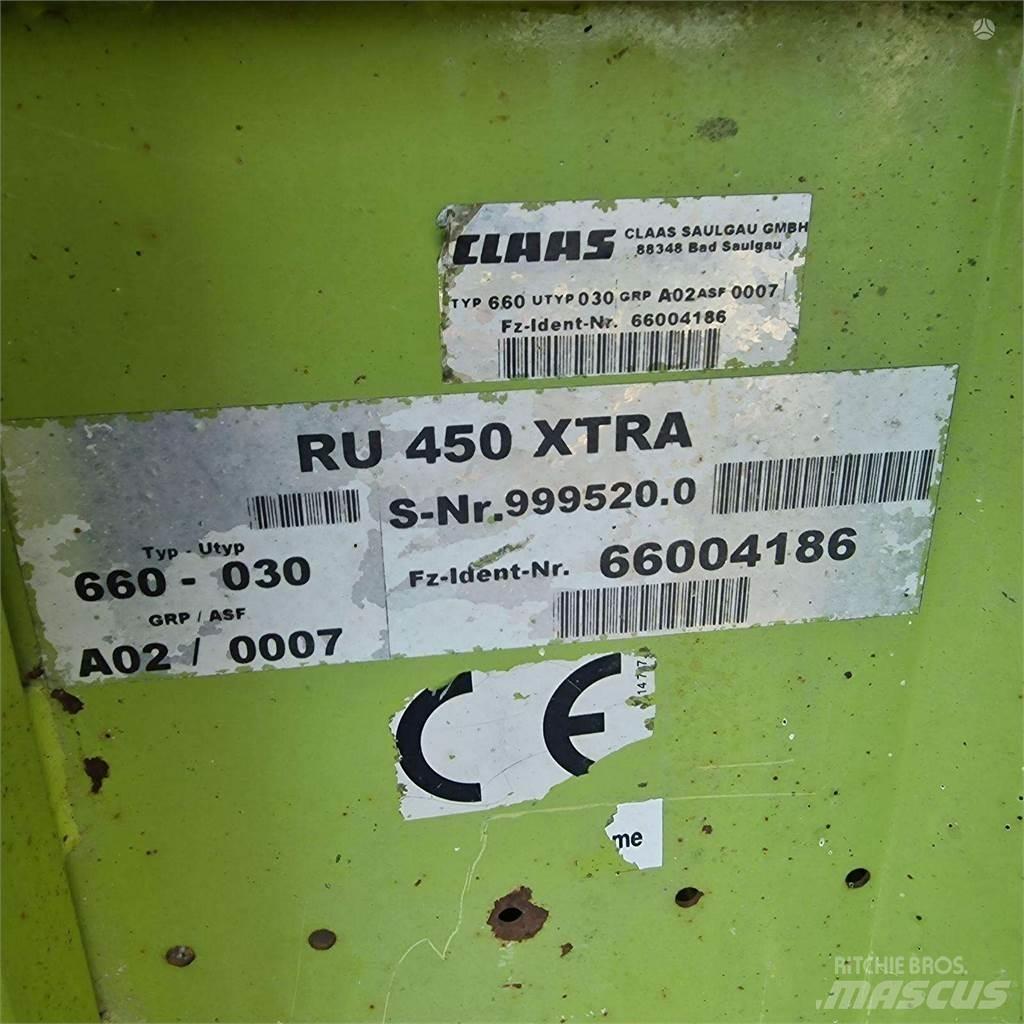 CLAAS RU 450Xtra 농기계 - 기타