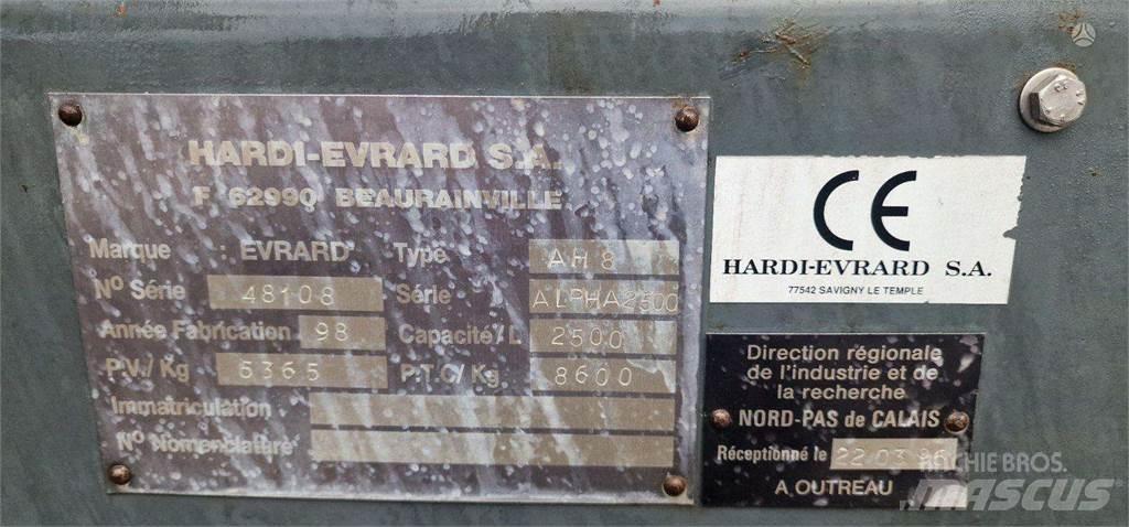 Evrard HARDI 자주 동력 분무기