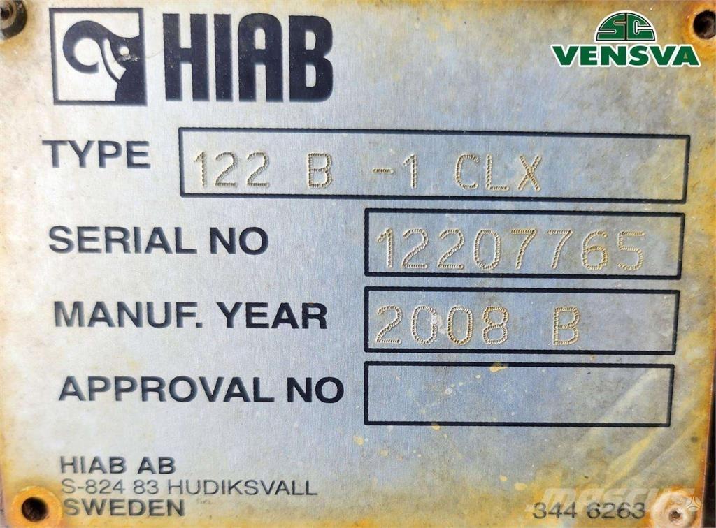 Hiab 122 B-1 CLX 집게