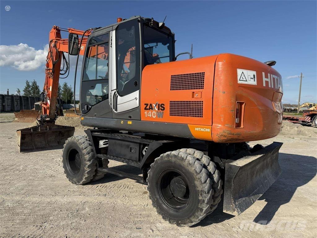 Hitachi ZX 140 W  휠 굴삭기