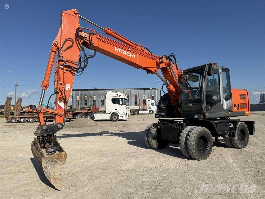 Hitachi ZX 140 W  휠 굴삭기