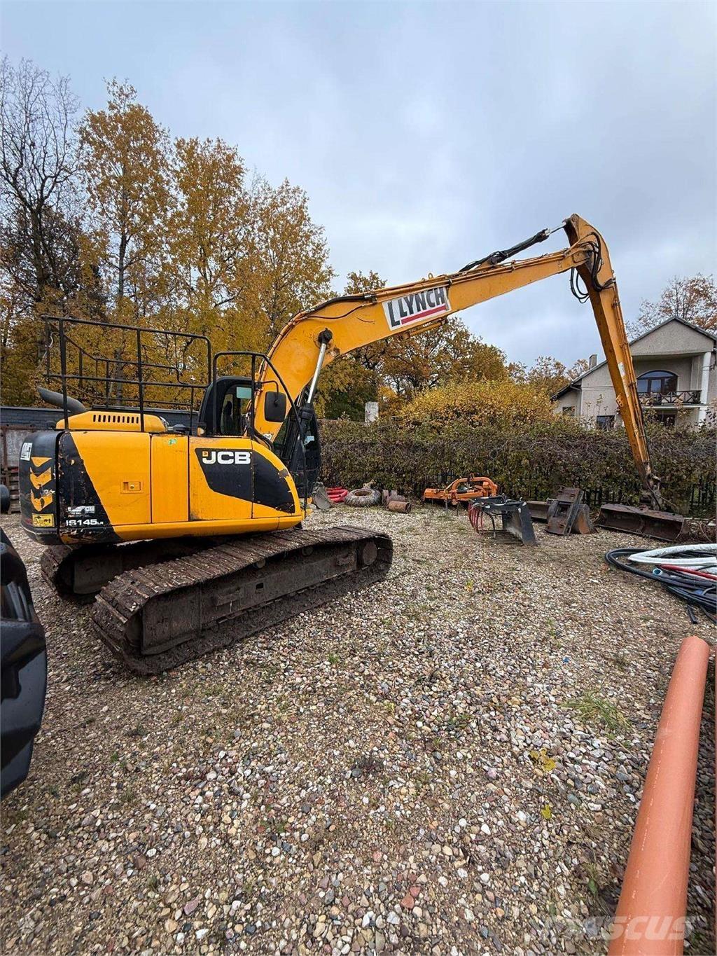 JCB JS145LR 대형 굴삭기 29톤 이상