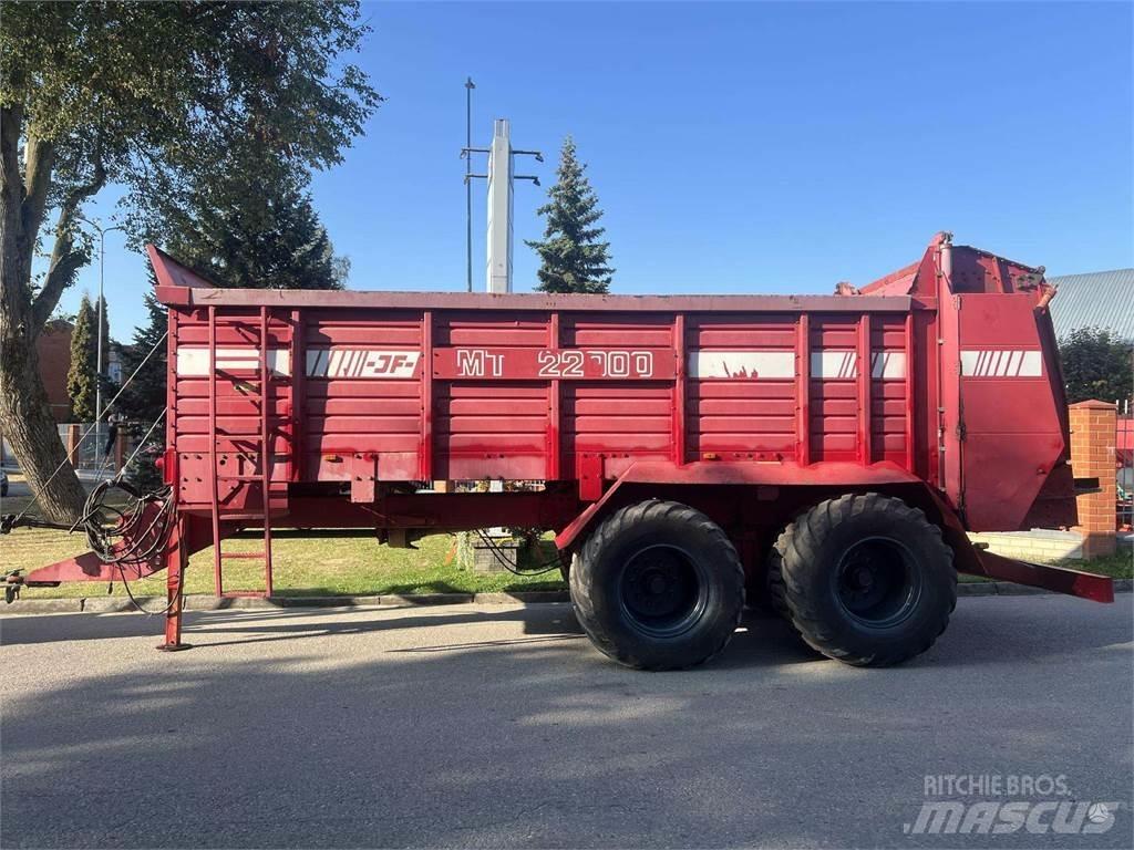 JF MT 22000 베일 분쇄기, 절단기 및 언롤러