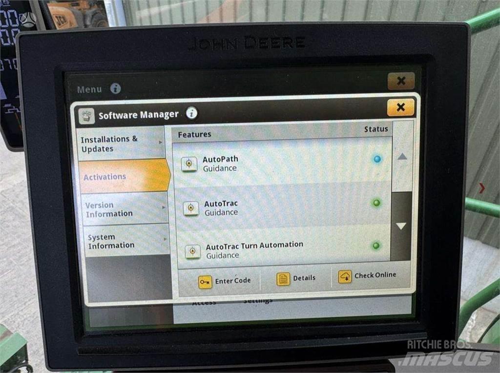John Deere S785i 콤바인 수확기
