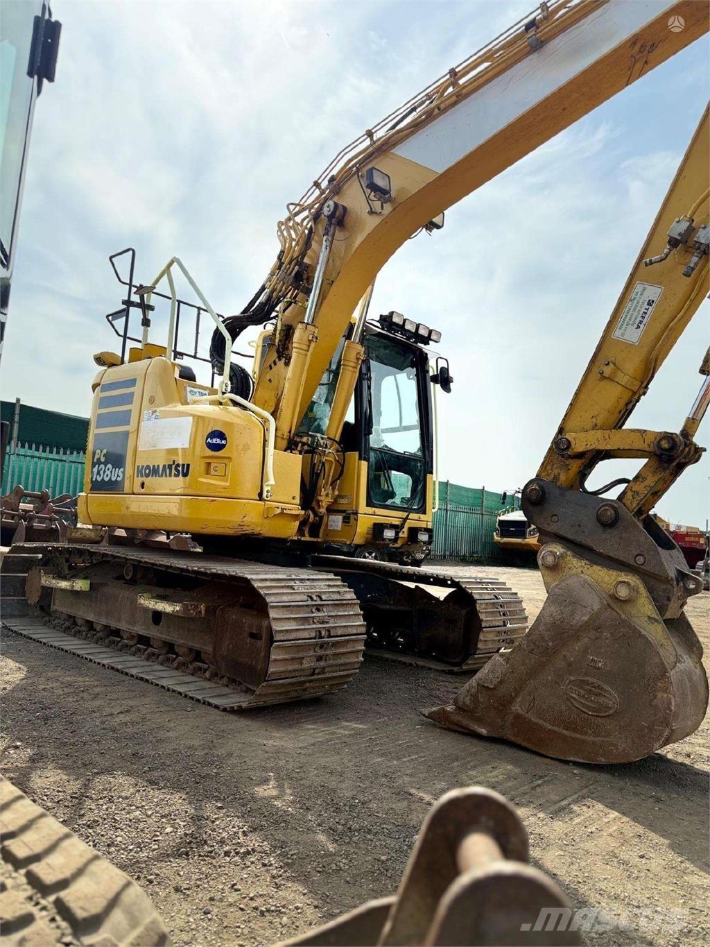 Komatsu PC138US 대형 굴삭기 29톤 이상