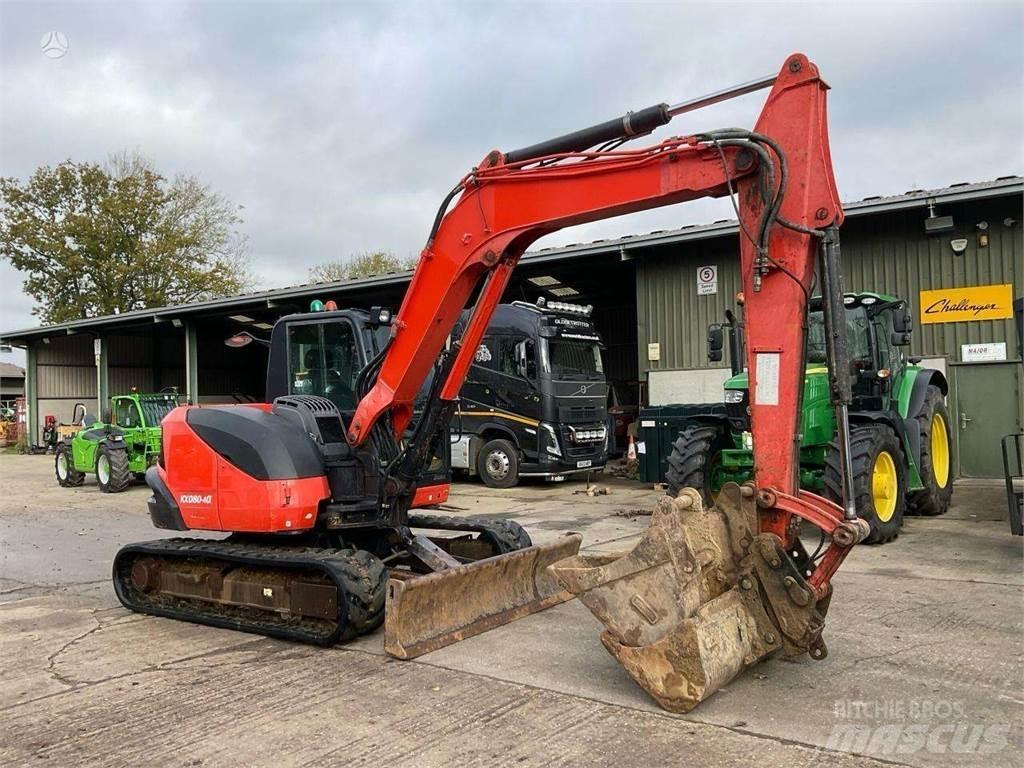 Kubota KX080-4 대형 굴삭기 29톤 이상