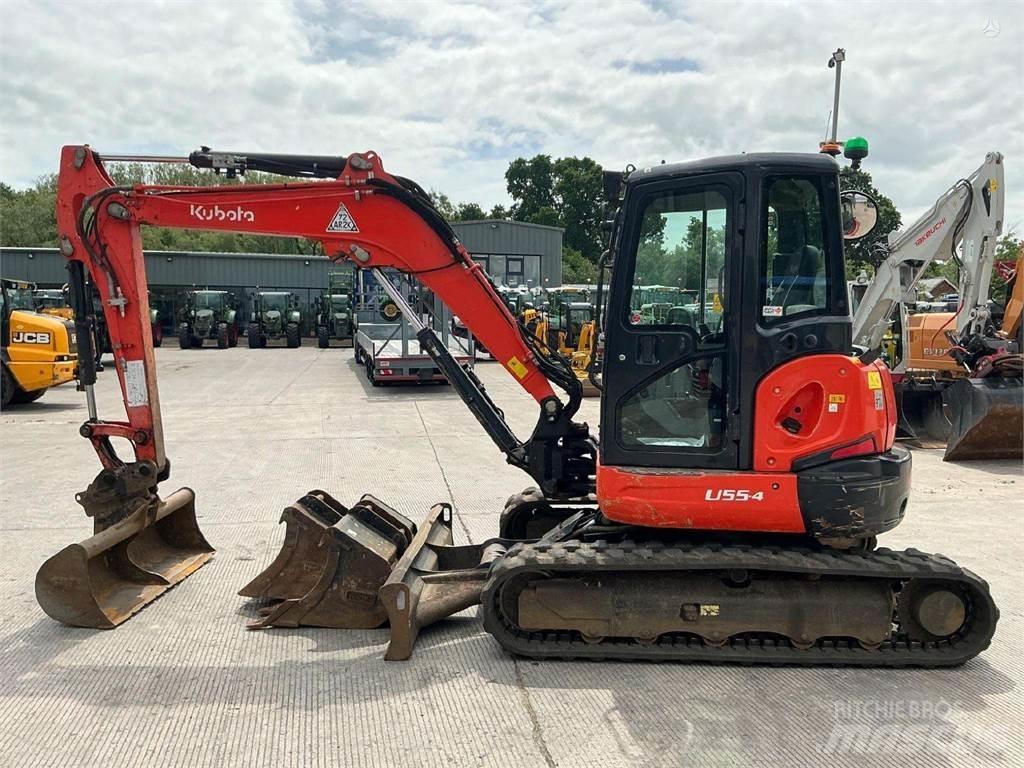 Kubota U55-4 대형 굴삭기 29톤 이상