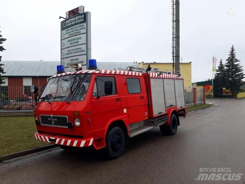 MAN VW 9136 소방차