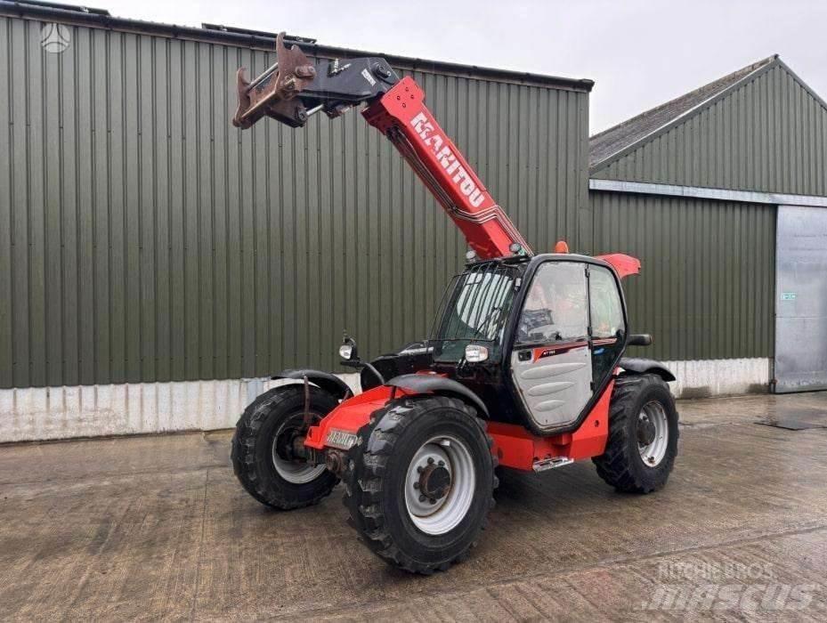 Manitou MLT733 프론트 로더 및 굴착기