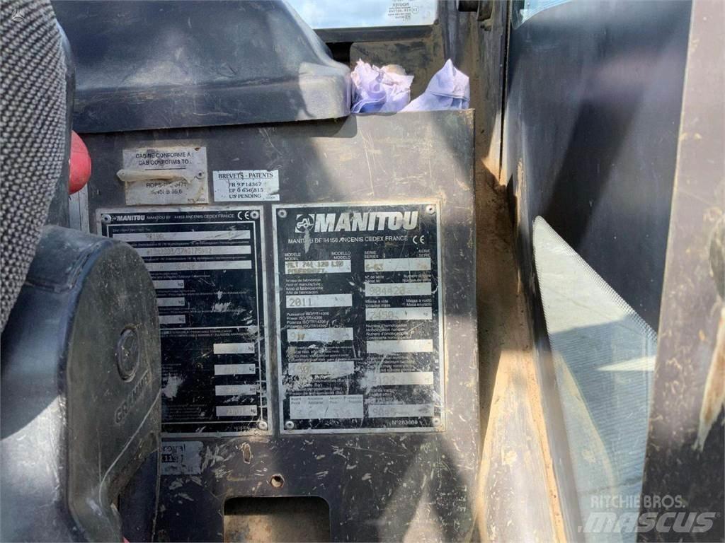 Manitou MLT741 프론트 로더 및 굴착기