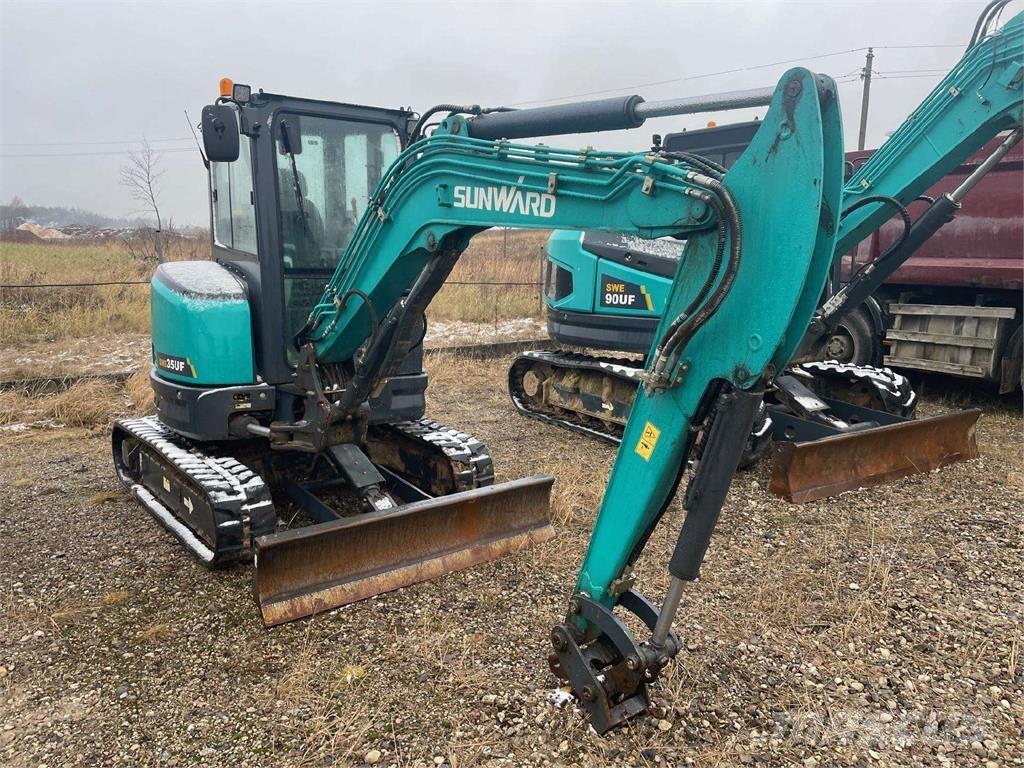 Sunward SWE35UF 소형 굴삭기 7톤 미만