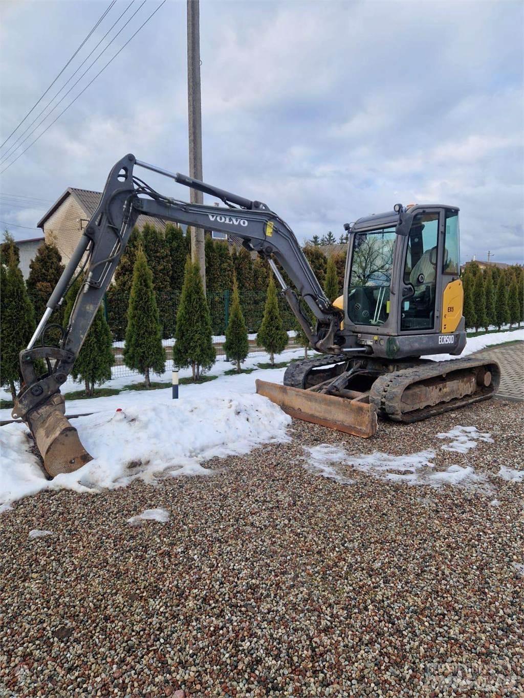 Volvo ECR50 대형 굴삭기 29톤 이상