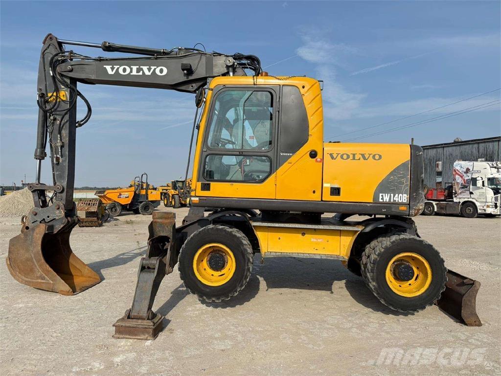 Volvo EW 140 B  휠 굴삭기