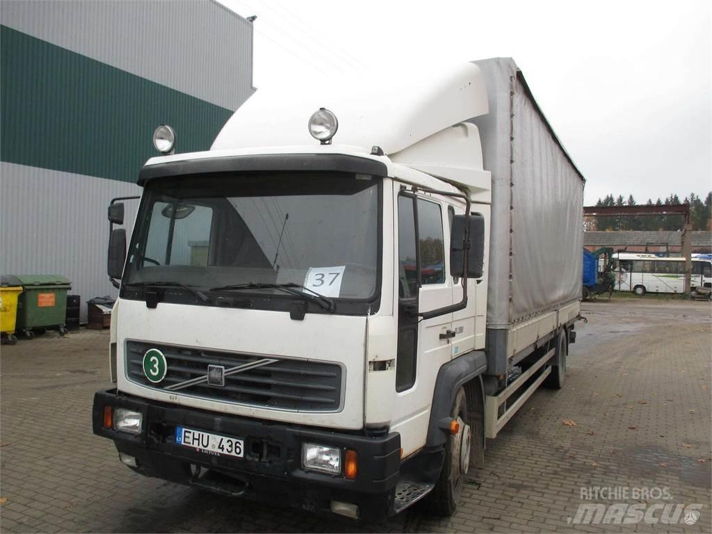 Volvo FL6 커튼사이더 트럭