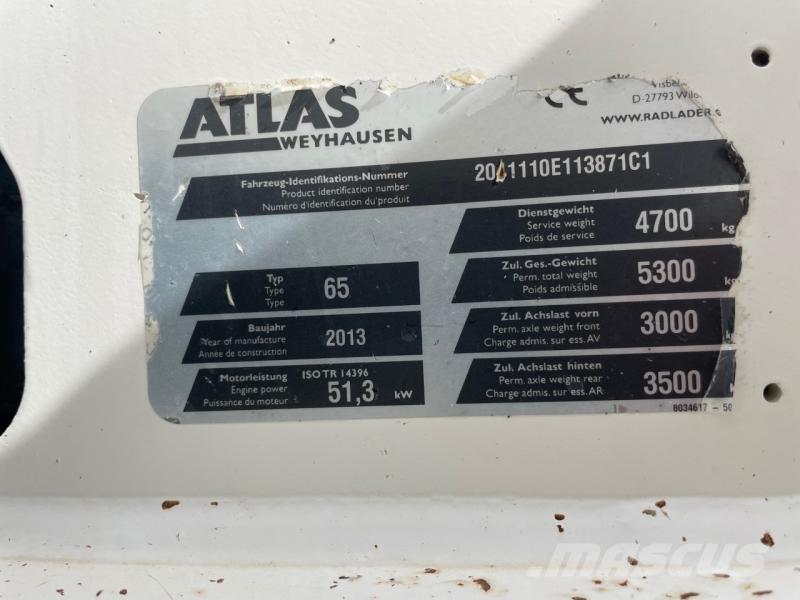 Atlas 65 미니 로더
