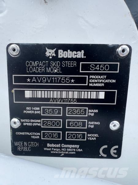 Bobcat S 450 미니 로더