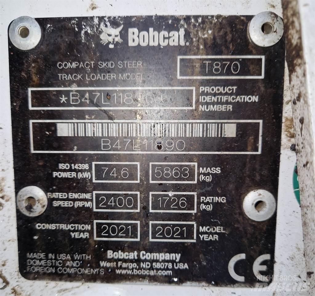 Bobcat T870  스키드로더