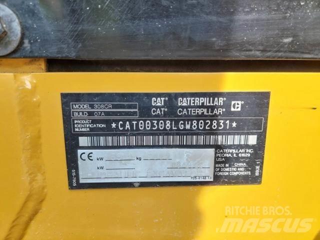 CAT 308 소형 굴삭기 7톤 미만
