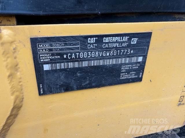 CAT 308 소형 굴삭기 7톤 미만