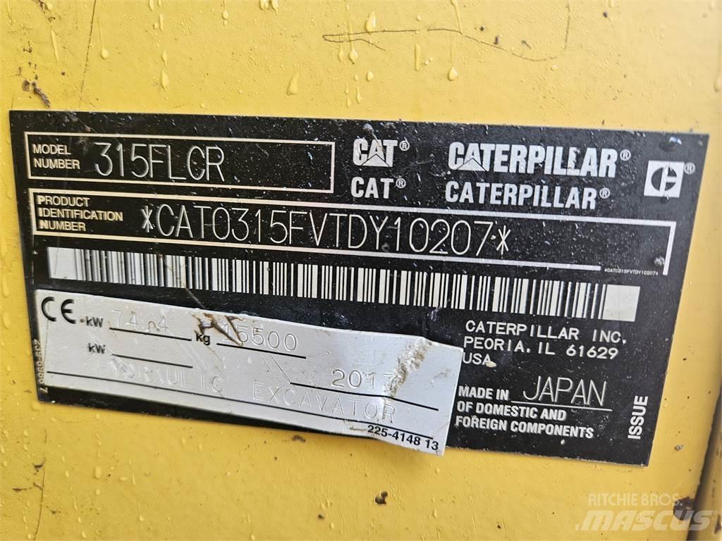 CAT 315FLCR 대형 굴삭기 29톤 이상