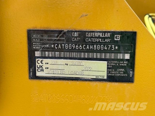 CAT 966  휠로우더