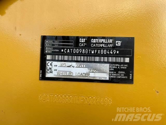 CAT 980 NG  휠로우더